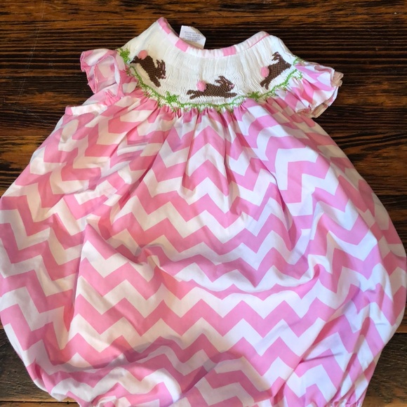 vive le fete Other - Smocked Easter outfit 18 months